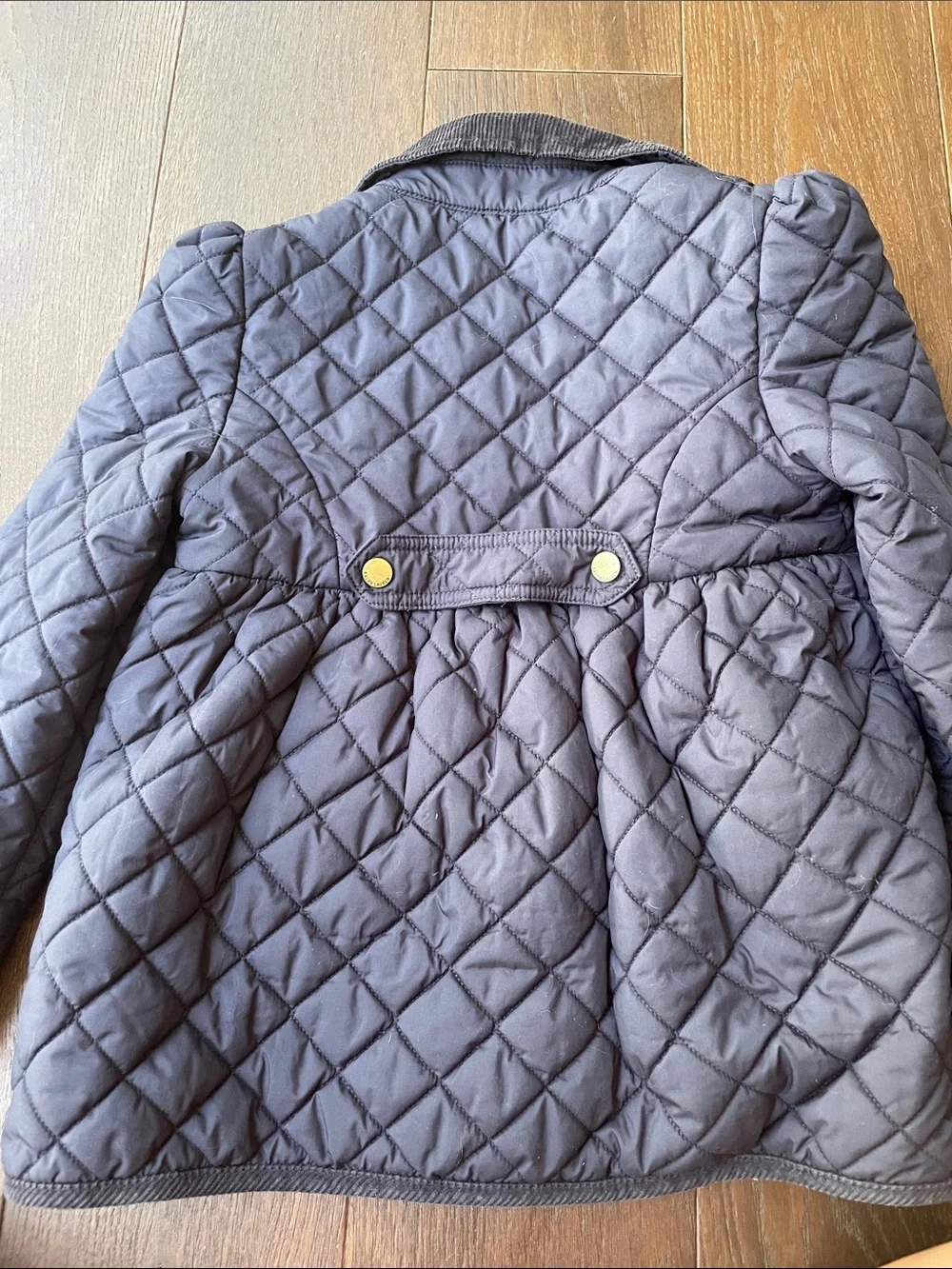 Ralph Lauren Quilted Navy Puffer Jacket for Kids